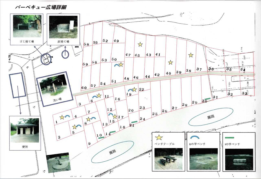 バーベキュー広場詳細